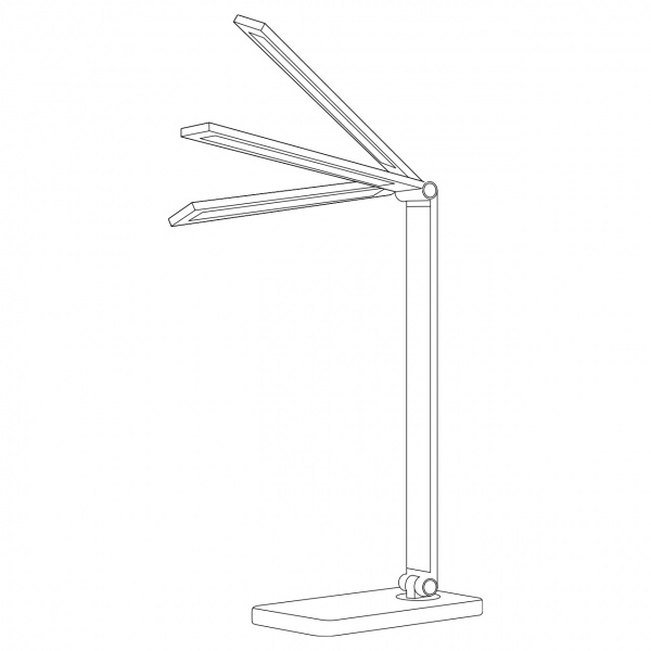 Розумна лампа Hopfen Iwork LED 8 Вт сірий 