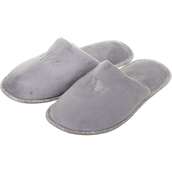 Взуття домашнє жіноче La Nuit Сліп р. 36-37 сіре