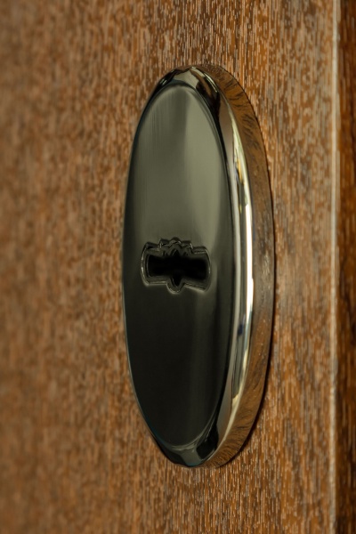 Дверь входная Термо House-703 улица дуб бронзовый 2050x1200 мм правая