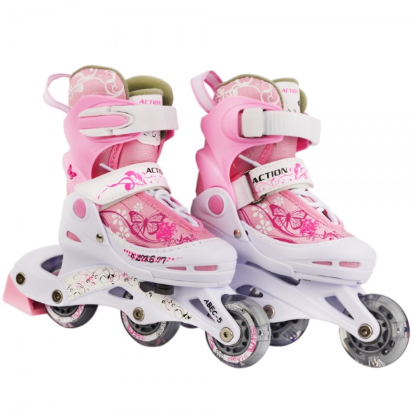 Комплект роликів Action PINKY PW117C6PW30905/26-29 pink