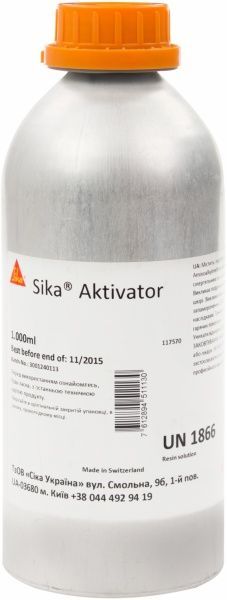 Комплексный очиститель обивки Sika Aktivator 117570 1000 мл