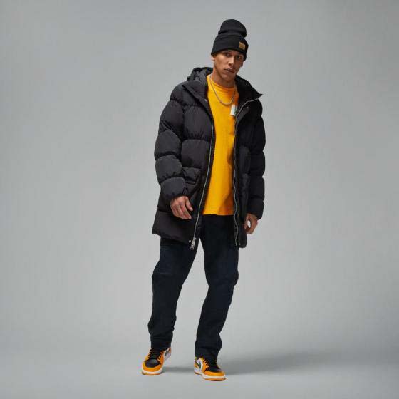 Куртка-парка Nike M J ESS STMT PARKA DQ7346-010 р.S черный