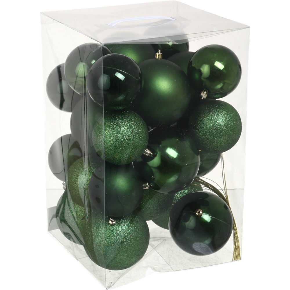 Набор елочных шаров T24-25MIX d 100 мм 25 шт./уп.