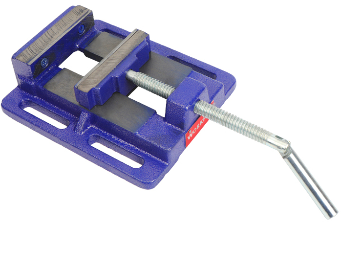 Тиски WORKPRO 100 мм PRO