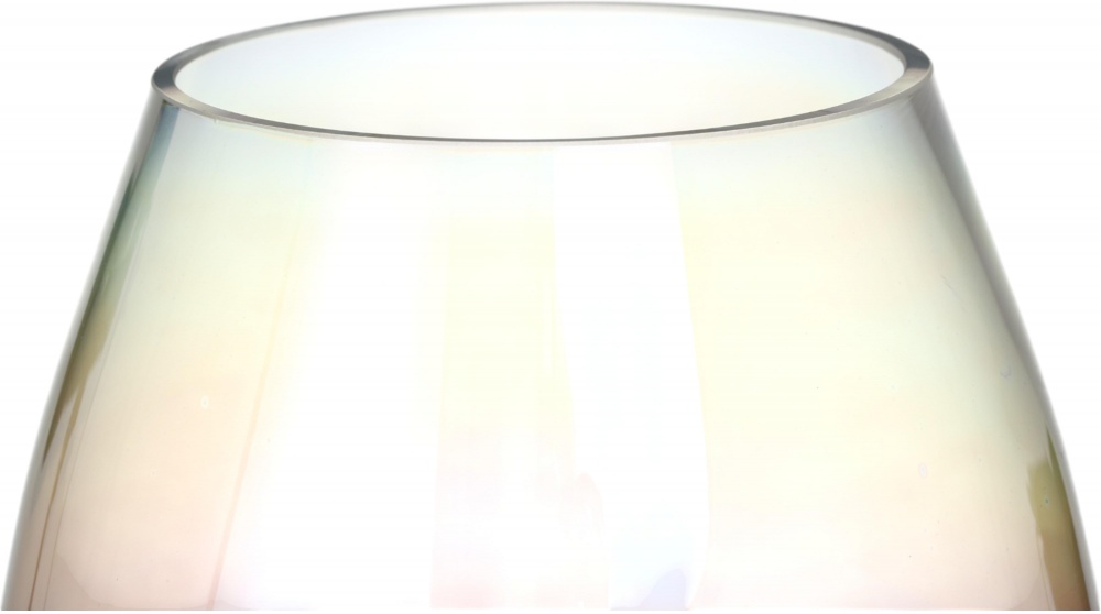 Ваза стеклянная Wrzesniak Glassworks Luster 26 см перламутровая 17-10111