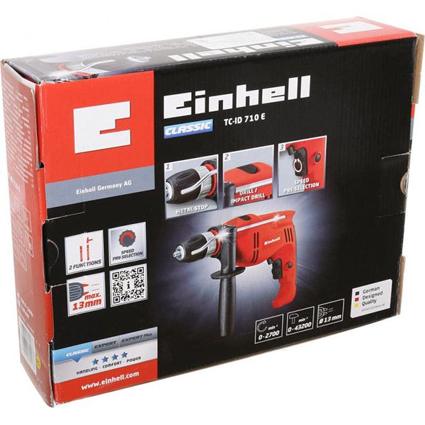 Дрель ударная Einhell TC-ID 710 E 4259761