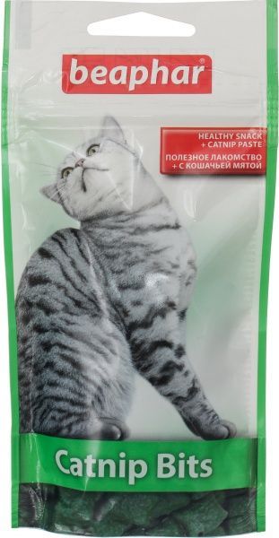 Лакомство Catnip Bits для кошек с кошачьей мятой, 35 г