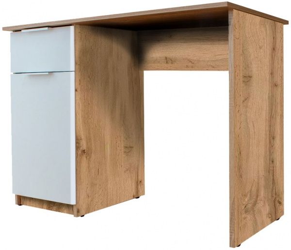 Стол письменный DC Валли дуб тахо/белый 