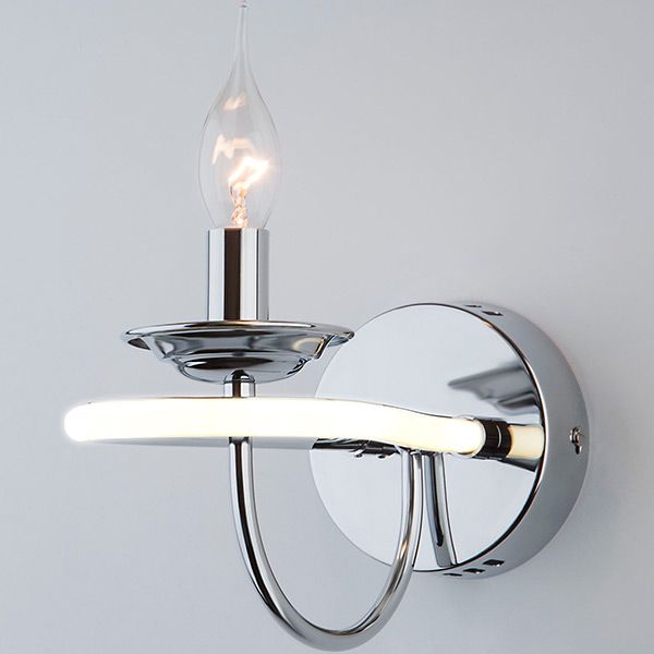 Бра Strotskis Phobos LED 8 Вт 1x60 Вт E14 хром 425/1 