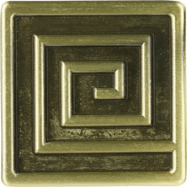 Ручка-кнопка античная бронза Kerron RK-031 BA