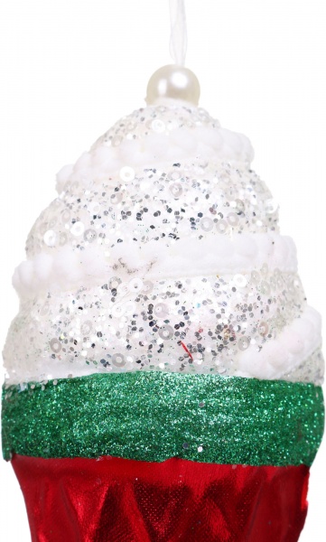 Декоративная подвеска Мороженое 12 см разноцветный HF21F18