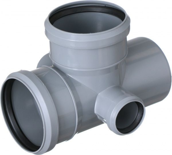 Хрестовина Valsir Valsir ПП d100x50х100x50x90° двоплощинна