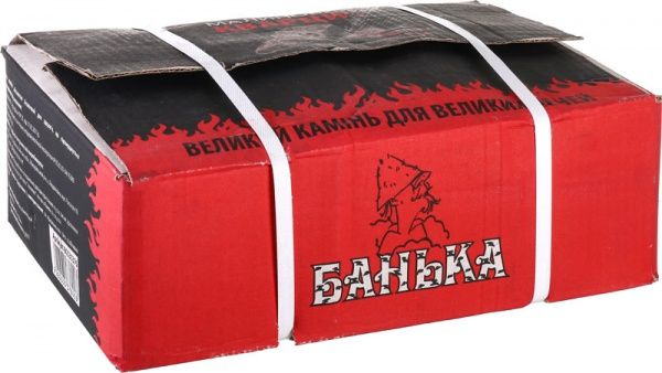 Камни для сауны Наш шлях Малиновый кварцит 100-150 мм. 20 кг