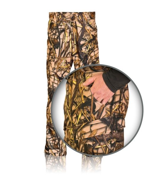 Штани Торнадо мисливські з мембраной 48/3 очерет 