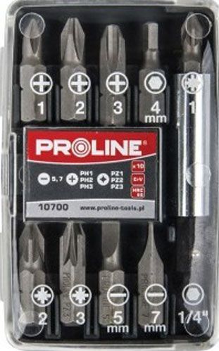 Набір біт Profix 10 шт. 10700