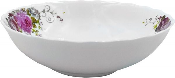 Салатник V-175РB Розовый букет Wave 175 мм Vittora