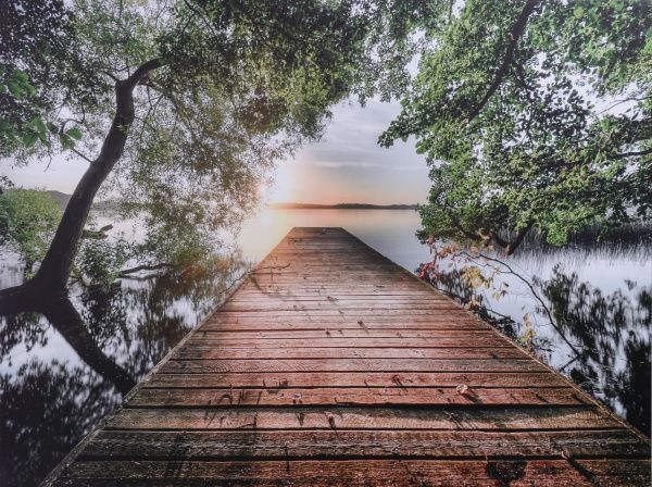 Картина Вид на озеро 100x75 см Styler CA-11840 