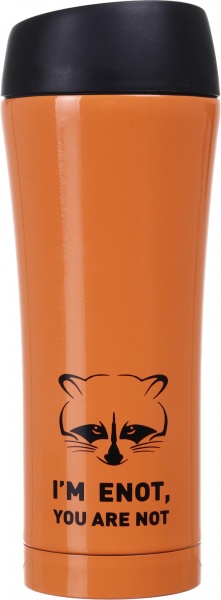 Термочашка Orange racoon 400 мл Flamberg