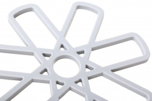 Подставка под горячее D15.8 см grey силикон UP! (Underprice)