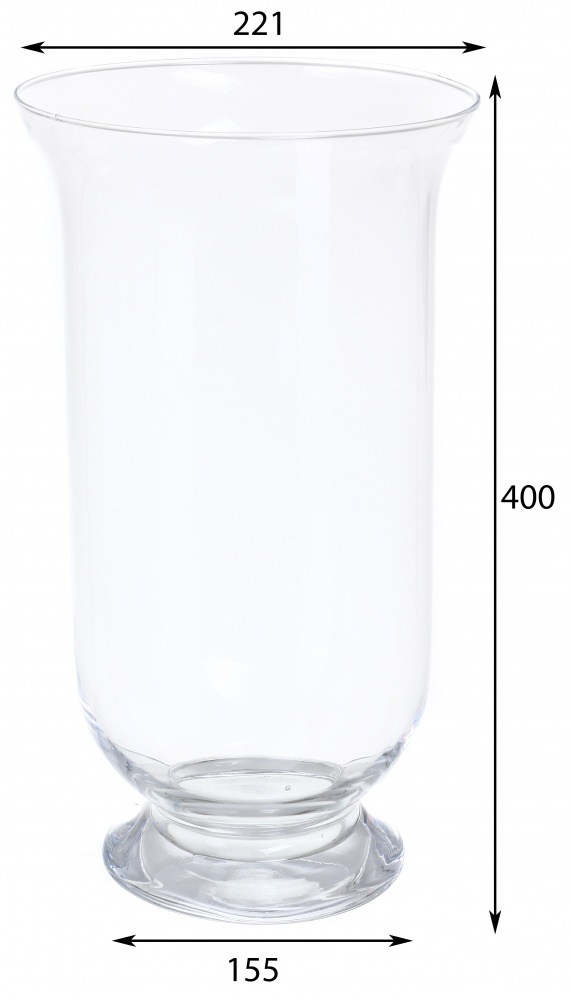 Ваза Wrzesniak Glassworks 17-867A 40 см 17-867A