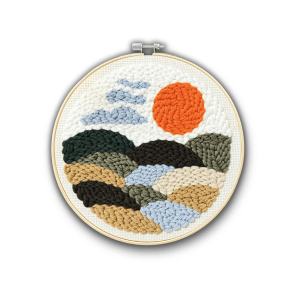 Набор для ковровой вышивки Brushme Где восходит солнце