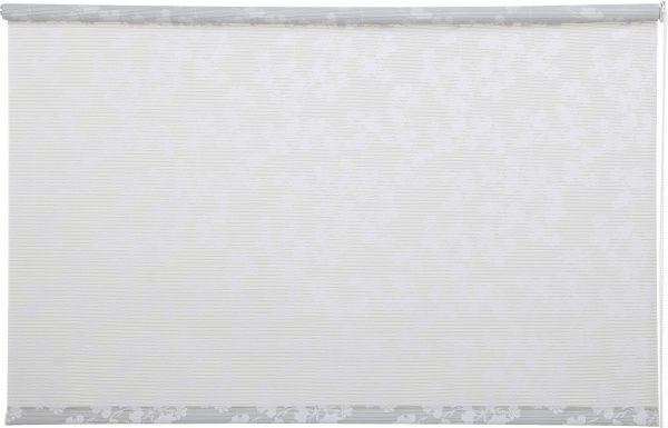 Ролета стандарт Delfa Глория Лира СРШУ-03-2461 120x170 см серо-бежевая 