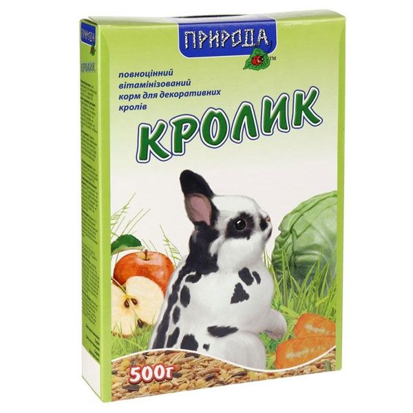 Корм Природа Кролик 500 г 