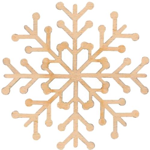 Заготовка Снежинка 1 d10 см Rosa Talent