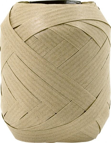 Стрічка декоративна STEWO Packpaper ribbon 1 см 15 м коричневий 