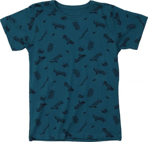 Футболка для хлопчиків Фламінго р.146 зелений із чорним 864-124 