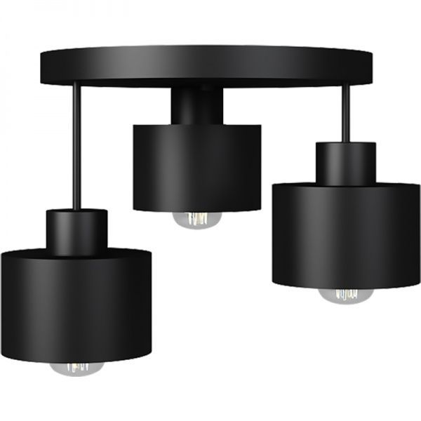 Люстра потолочная Hopfen 3x40 Вт E27 черный SD 3 LOFT 