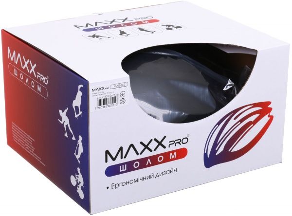 Шолом захисний MaxxPro SS21 MAR-SK2 р. 55-61 чорний