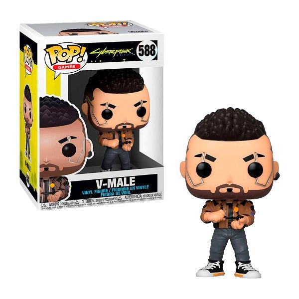 Фігурка Funko POP! серії Cyberpunk 2077_Ві-чоловік 47159 