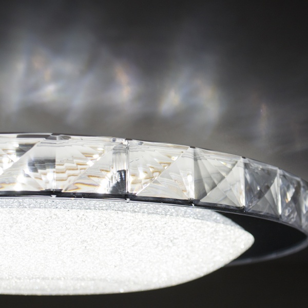 Світильник світлодіодний Luminaria R350 CRYSTAL 25 Вт білий/хром 4000 К SIYANIE 25W R 