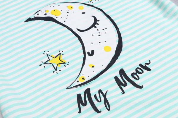 Піжама дитяча для дівчаток KOSTA 1494-5 р.110–116 блакитний 