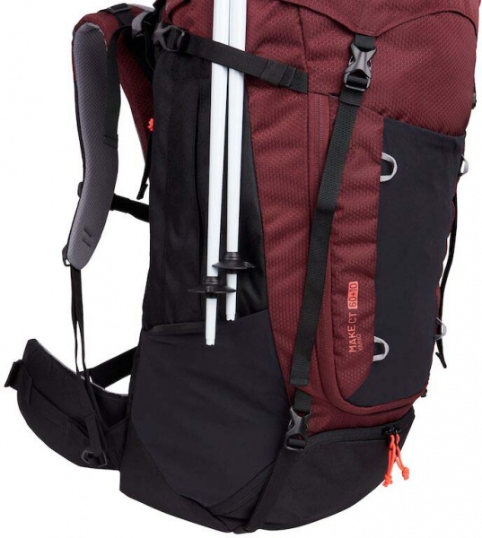 Рюкзак McKinley 421764-900299 Make II CT Vario красный 60 л