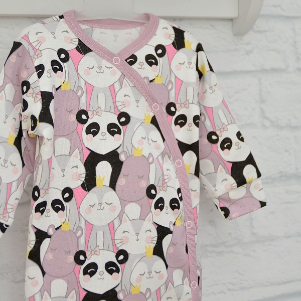 Человечек для девочки Blanka Улыбка р.74 розовый 110003 