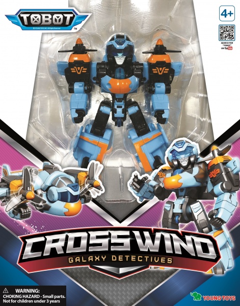 Іграшка-трансформер Tobot Детективи Галактики С2 Кроссвінд 301118 