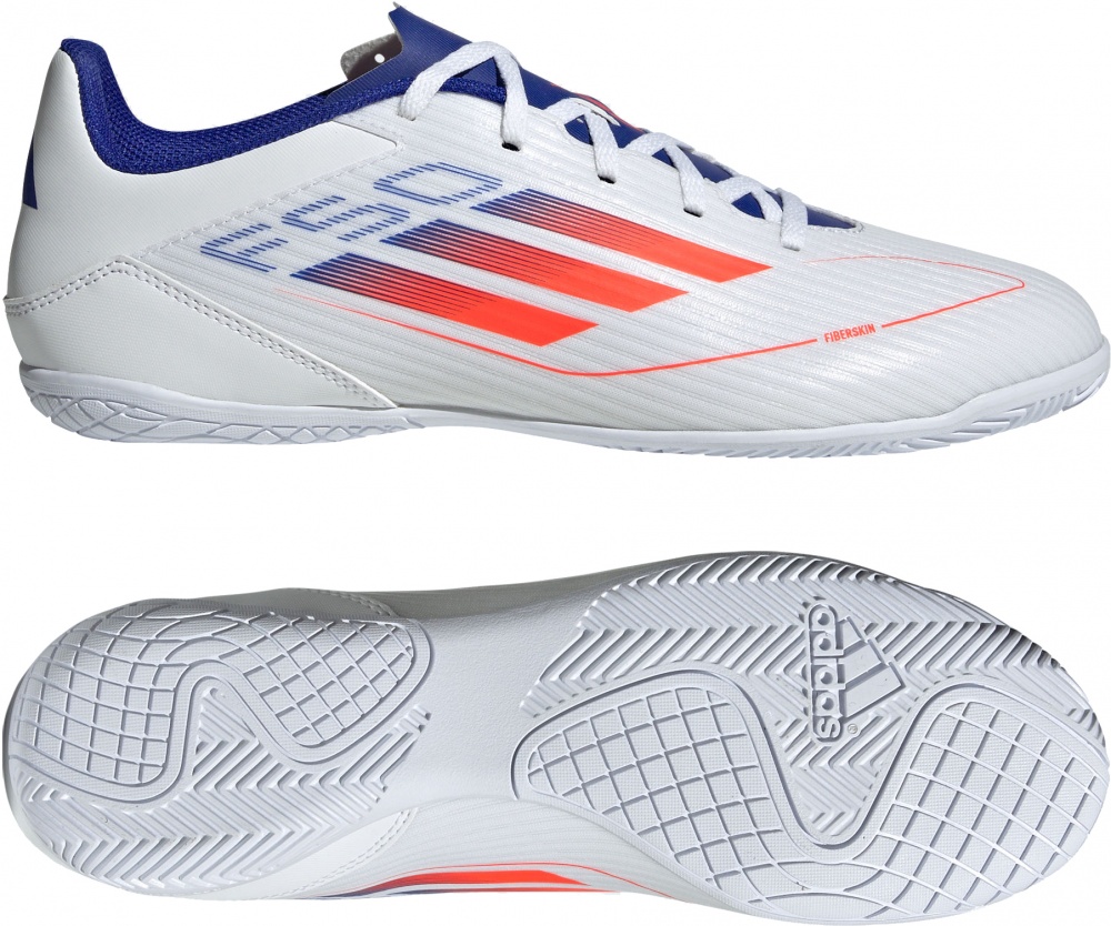 Футзальне взуття Adidas F50 CLUB IN IF1345 р.42 білий