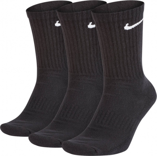 Шкарпетки Nike NIKE EVERYDAY CUSHIONED 3P SX7664-010 р.39-42 чорний