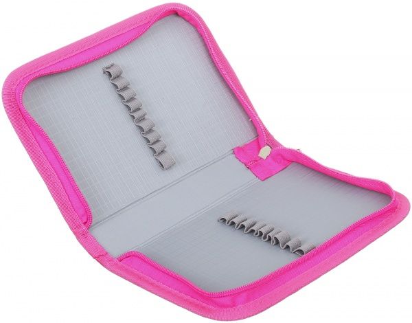 Пенал шкільний Фея червоний із малюнком