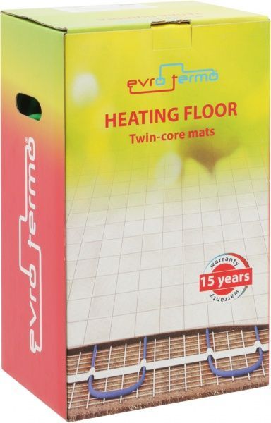 Нагревательный мат Evro-Termo 14,0 м2