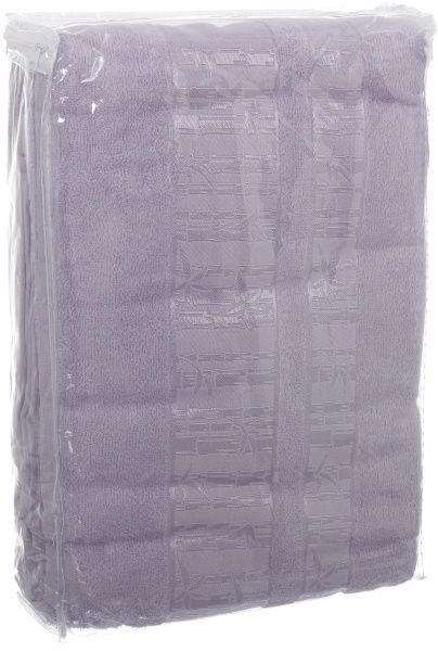 Простынь махровая 160x215 см фиолетовый ABC 