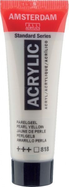 Краска акриловая желтый перламутровый 818 20 мл Amsterdam Standart Royal Talens