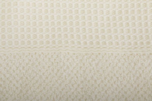 Рушник Комбі махровий 30x70 см молочний Simi 