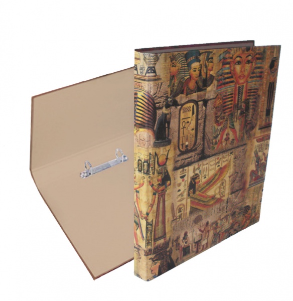 Папка на 2 кольца А4 25 мм крафт-покрытие в ассортименте iTEM