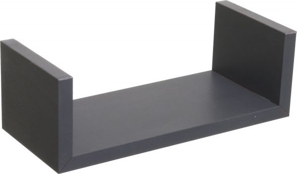 Комплект полок Нанси 12 мм 42х10х10 см серый 