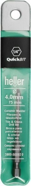 Сверло по плитке Heller 4x75 мм 50092-1