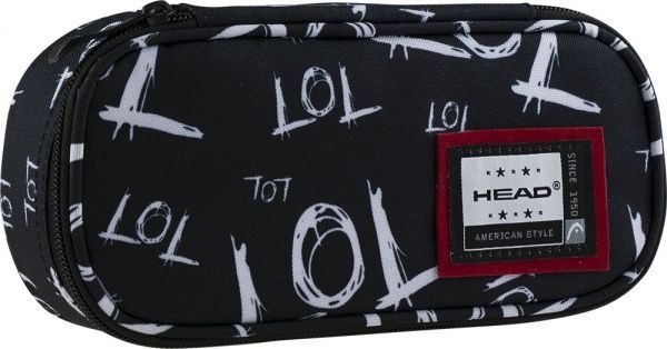 Пенал шкільний HD-509 Head чорний