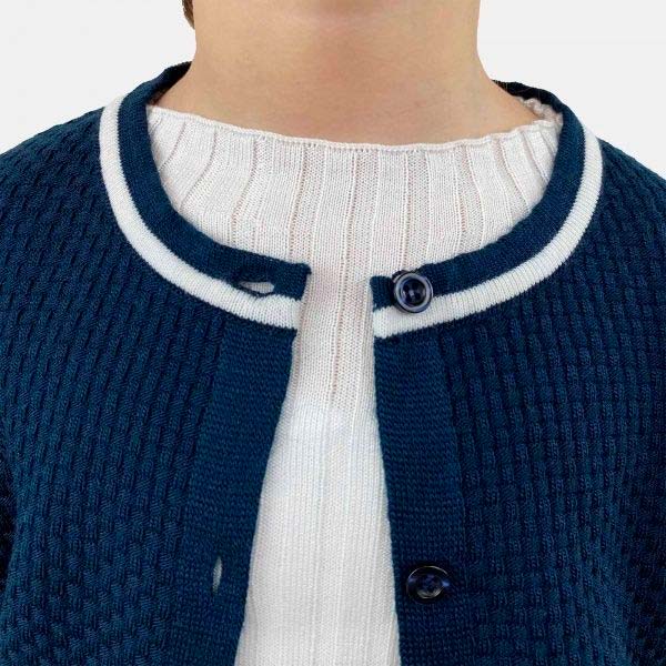 Кофта для дівчинки ART KNIT Герда синя р.116-122 синій